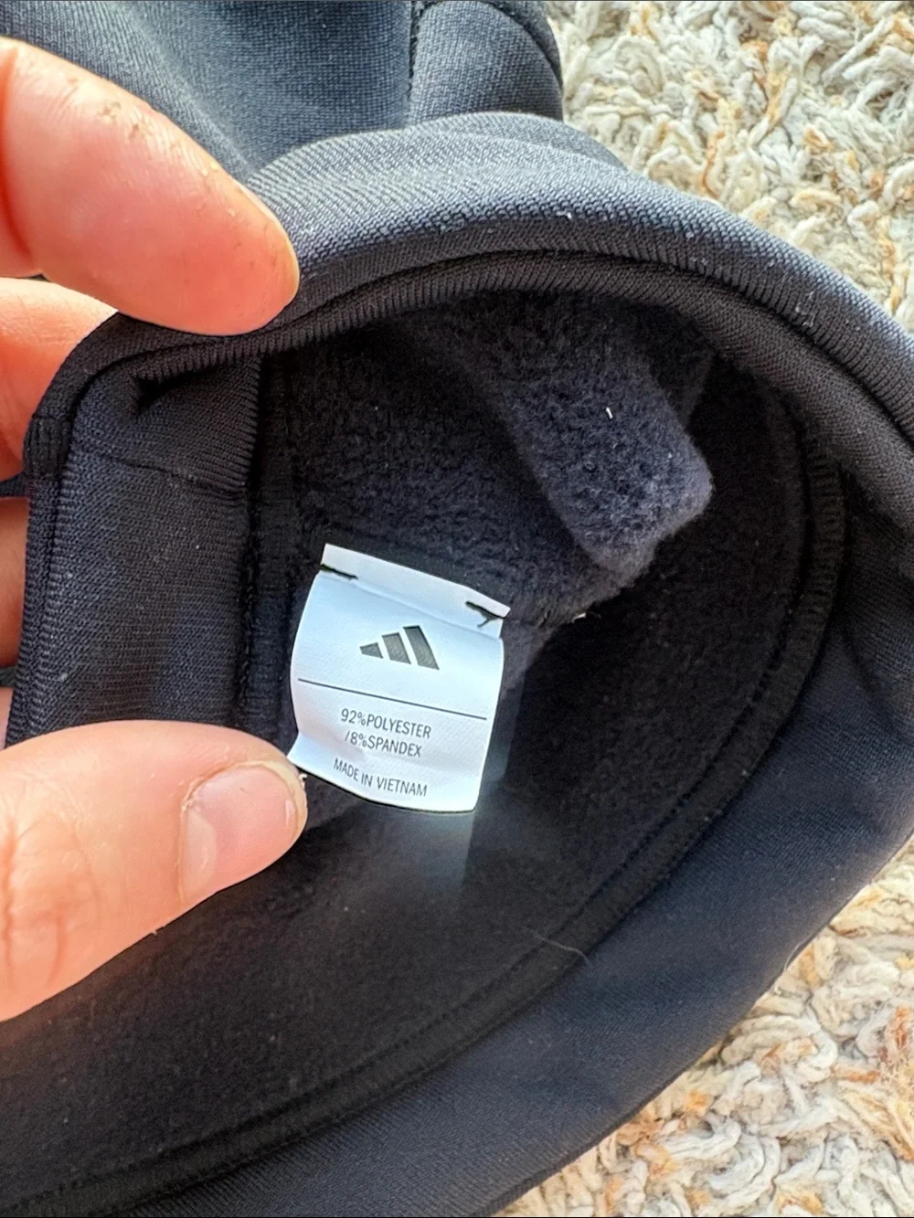 adidas Black Performance Skort with Logo